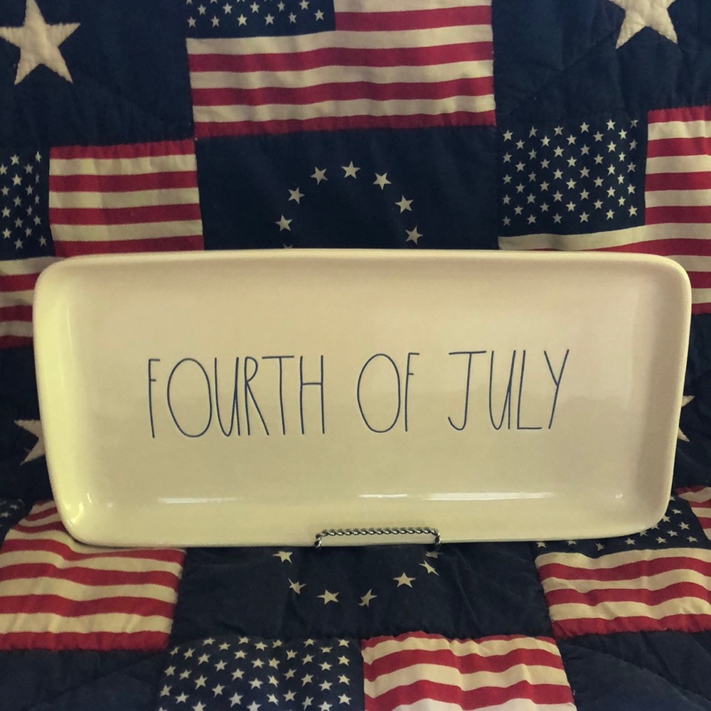 Rae Dunn “Fourth of July” platter